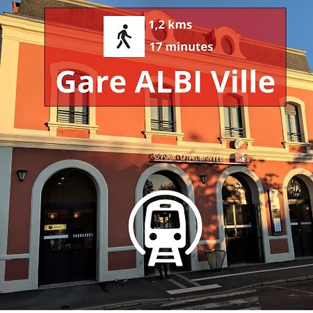 Le Petit Studieux - Parking - Animaux Acceptes - Centre Ville Accessible A Pied Albi Bagian luar foto
