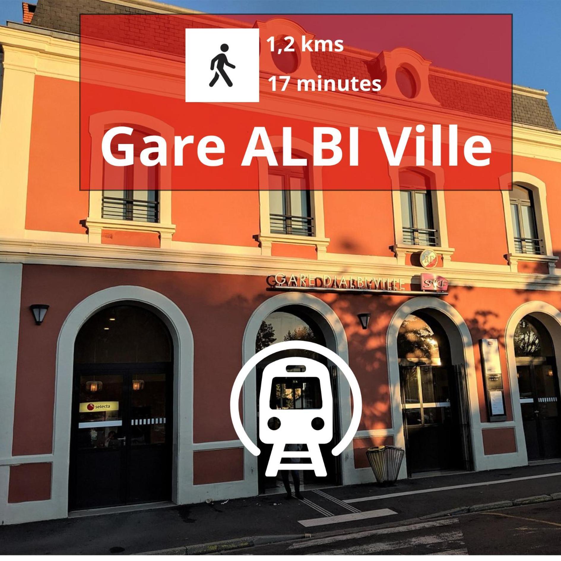 Le Petit Studieux - Parking - Animaux Acceptes - Centre Ville Accessible A Pied Albi Bagian luar foto