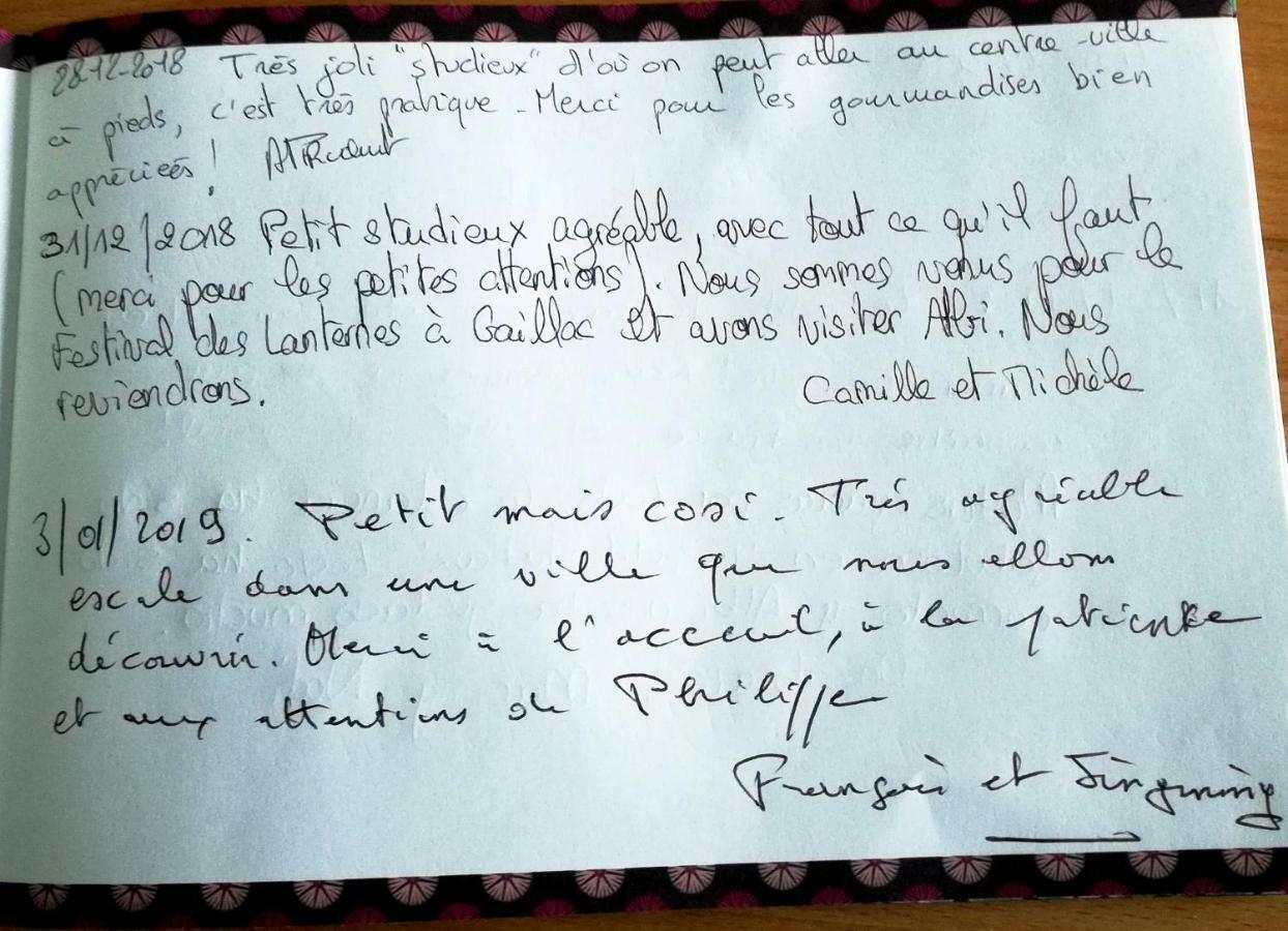 Le Petit Studieux - Parking - Animaux Acceptes - Centre Ville Accessible A Pied Albi Bagian luar foto